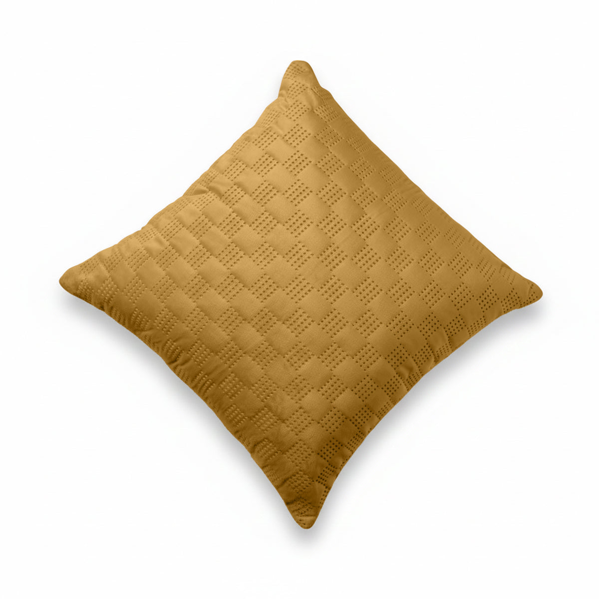 Checked Pattern Velvet Cushion Covers Pack Of 2