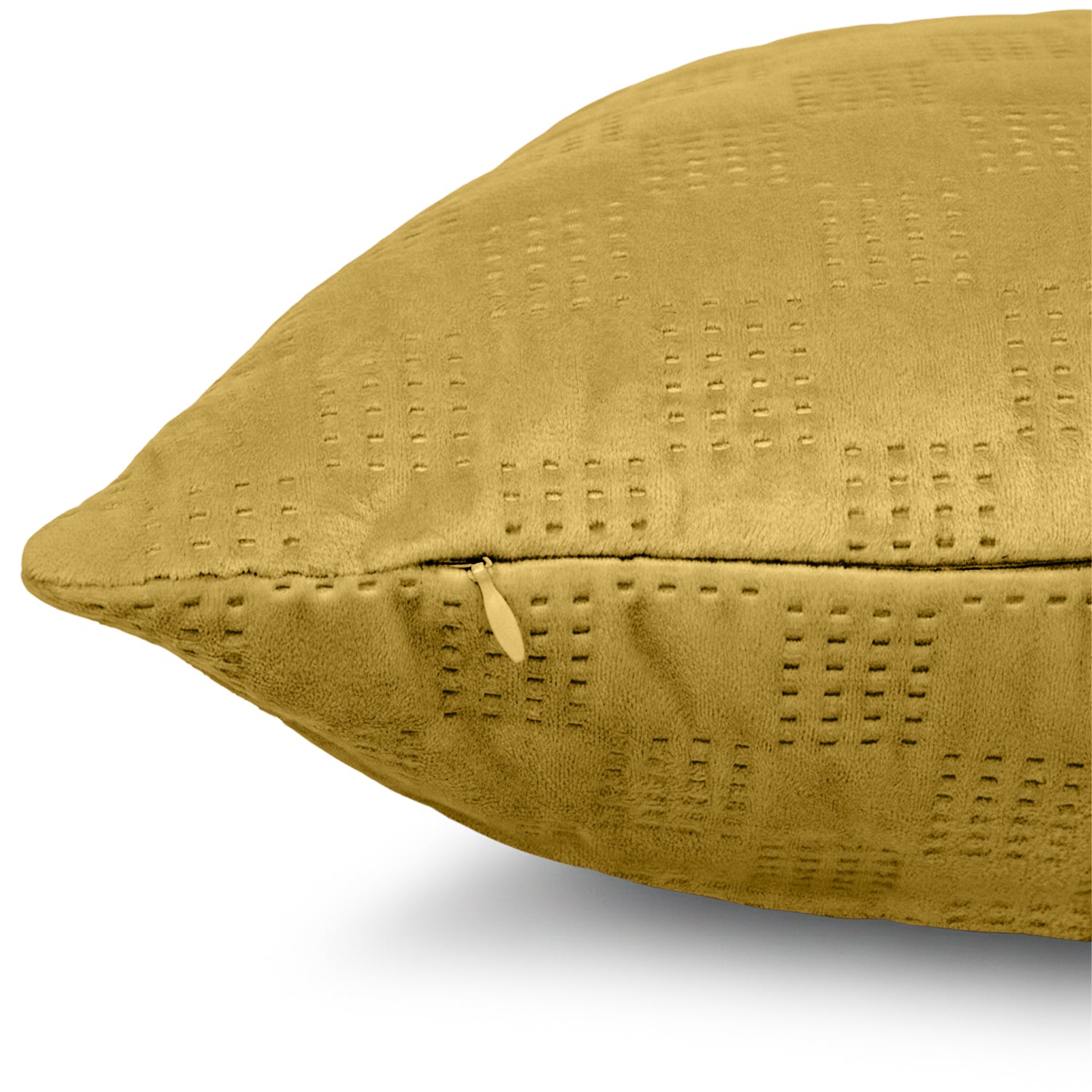 Checked Pattern Velvet Cushion Covers – Pack Of 2