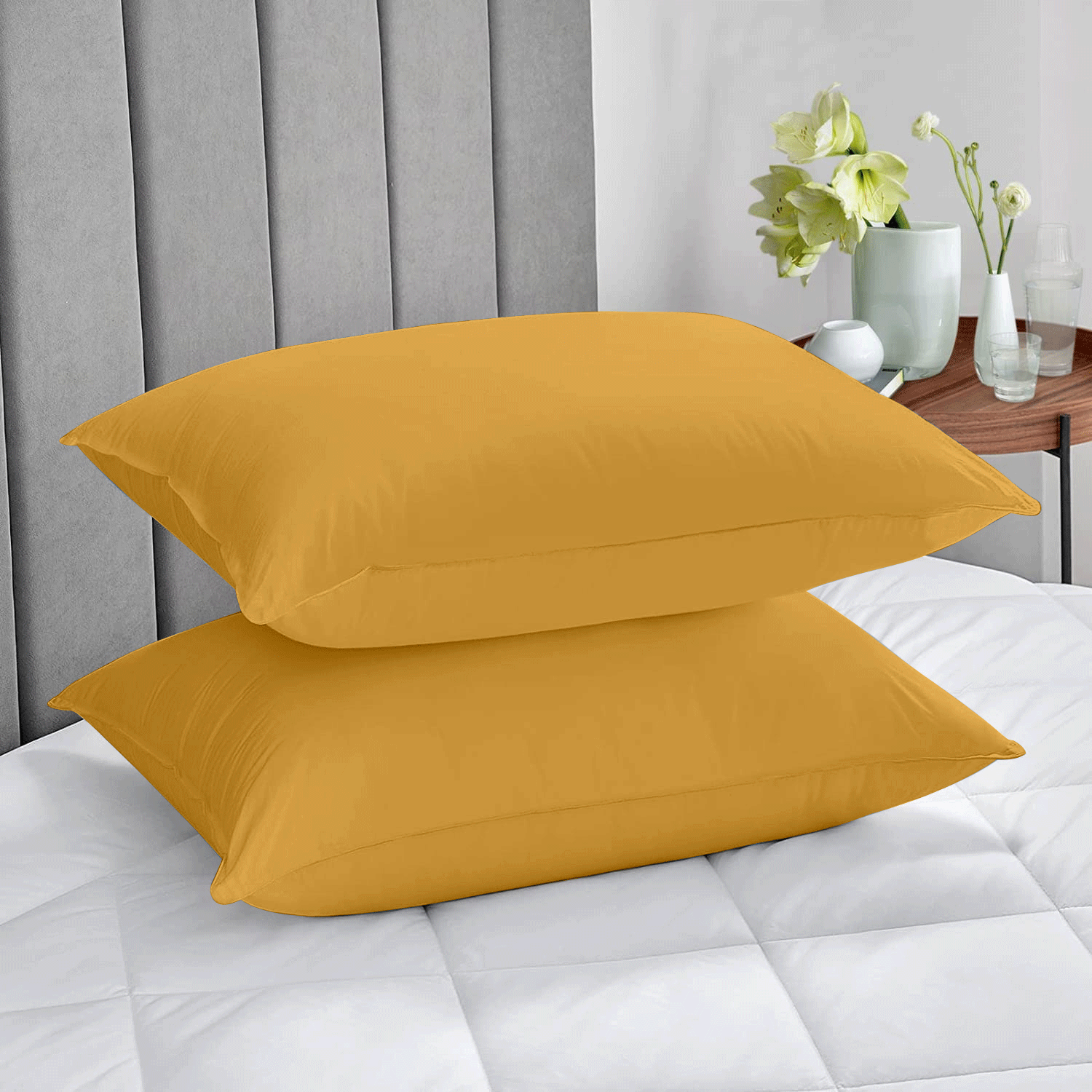 Plain Microfiber Pillow Cases