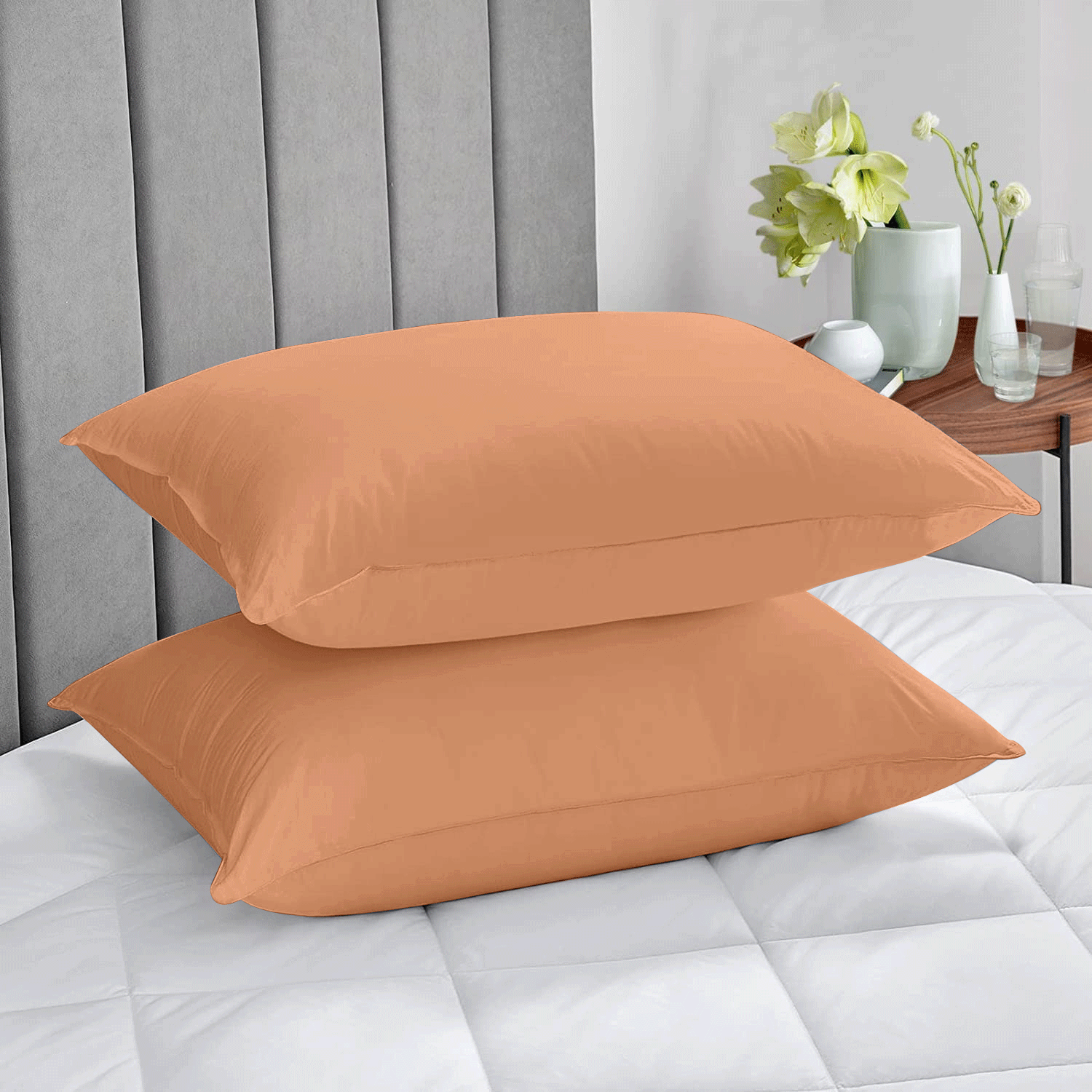 Plain Microfiber Pillow Cases