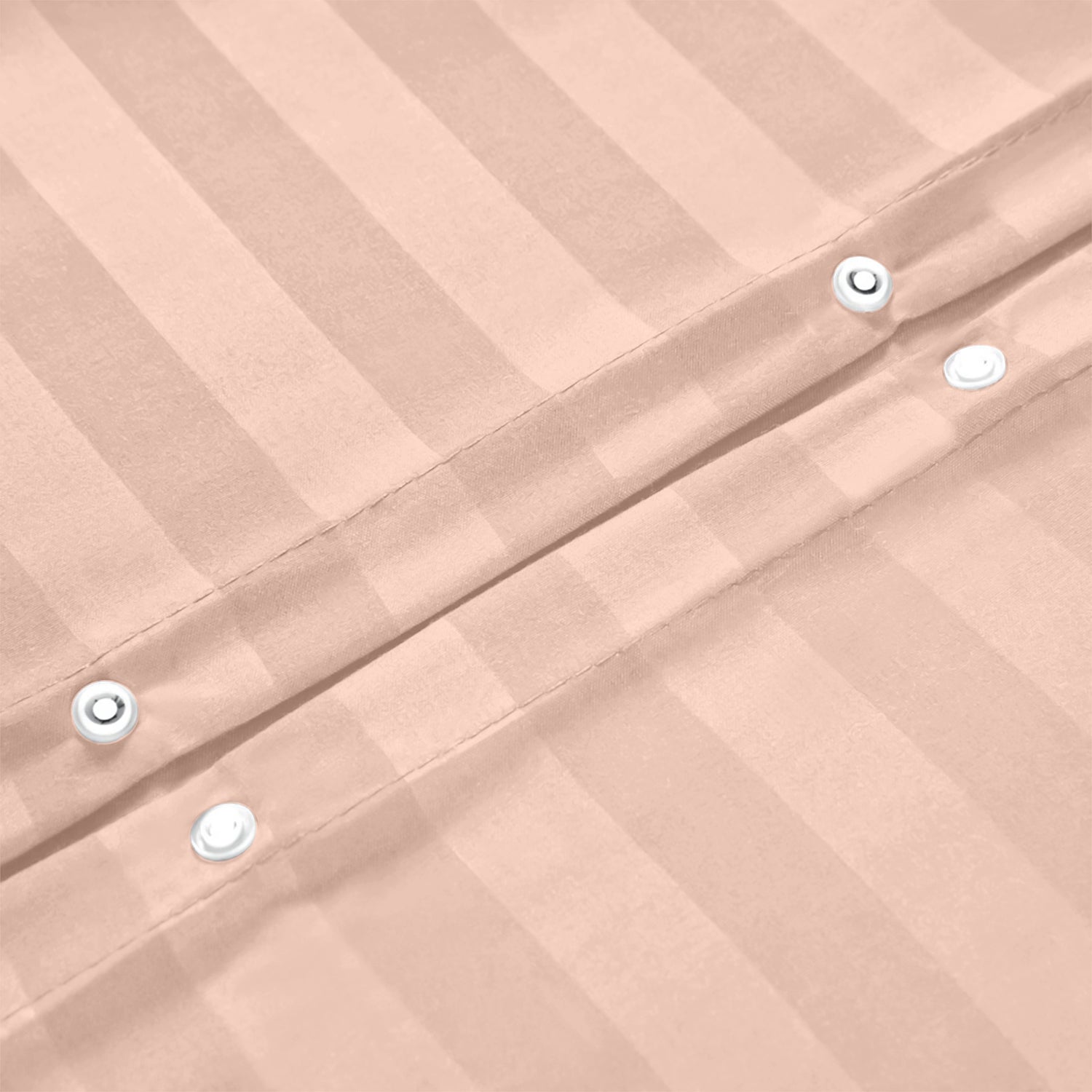 Satin Stripe Duvet Cover Set Luxury Hotel Style Bedding Single Double King Super King Size