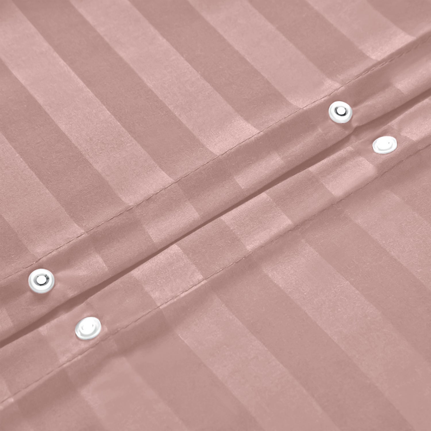 Satin Stripe Duvet Cover Set Luxury Hotel Style Bedding Single Double King Super King Size