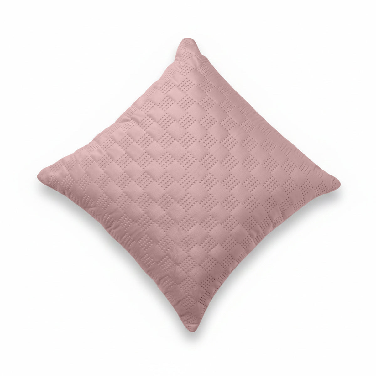 Checked Pattern Velvet Cushion Covers Pack Of 2