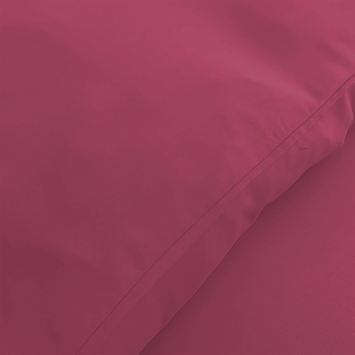 Plain Duvet Cover with Pillowcase Set