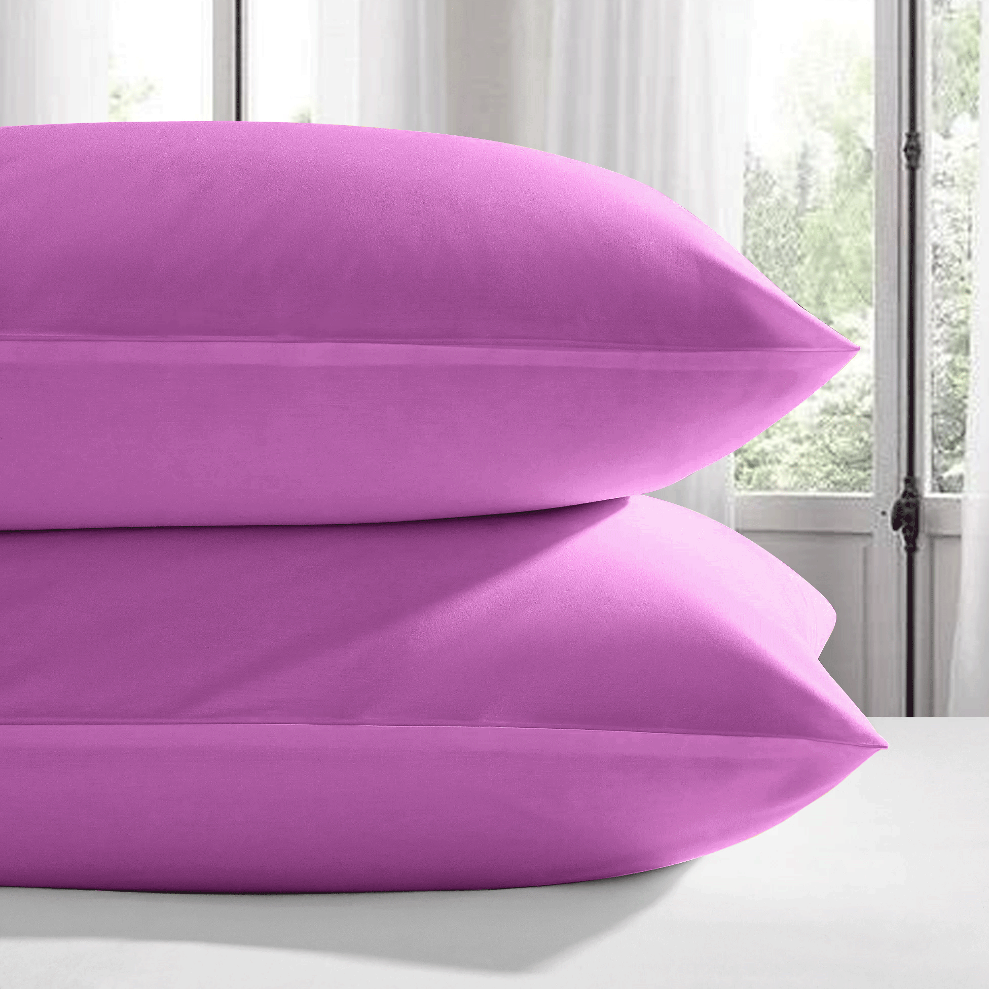 Plain Microfiber Pillow Cases