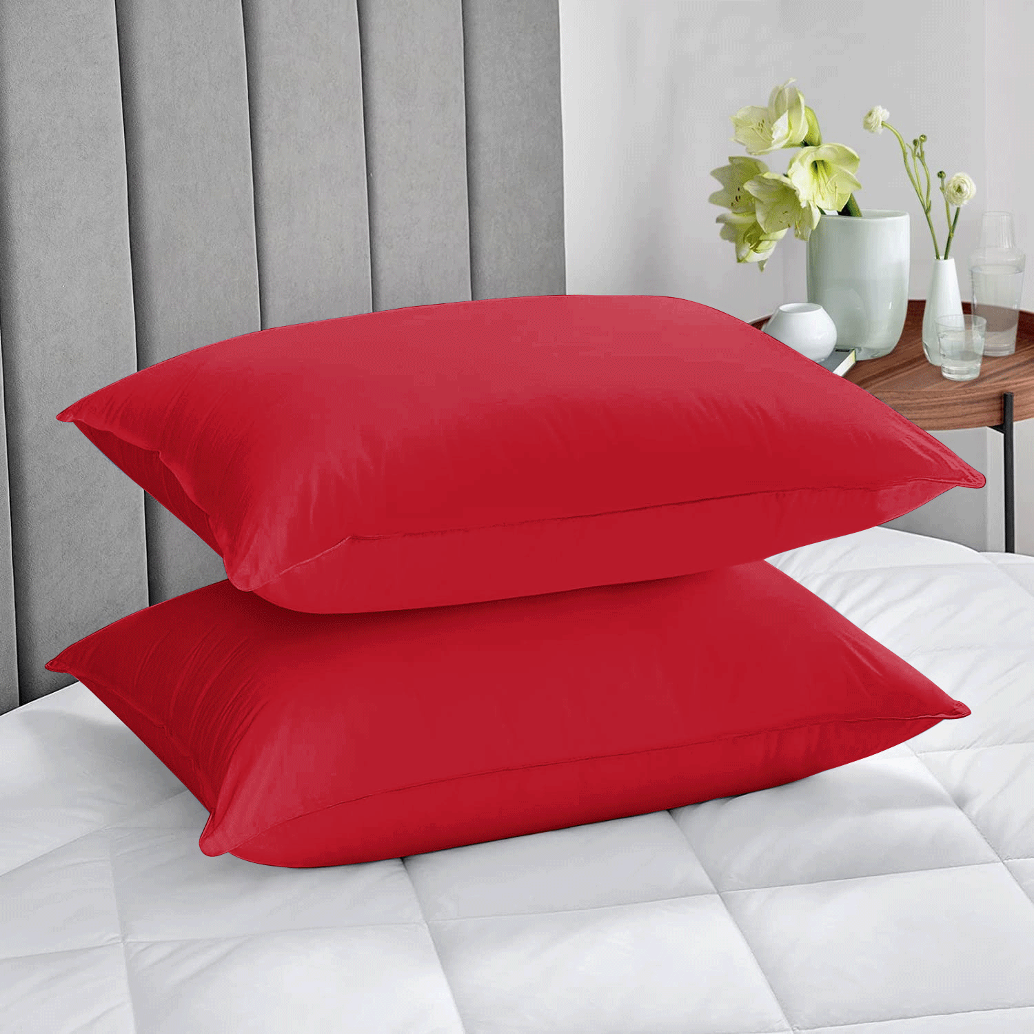 Plain Microfiber Pillow Cases