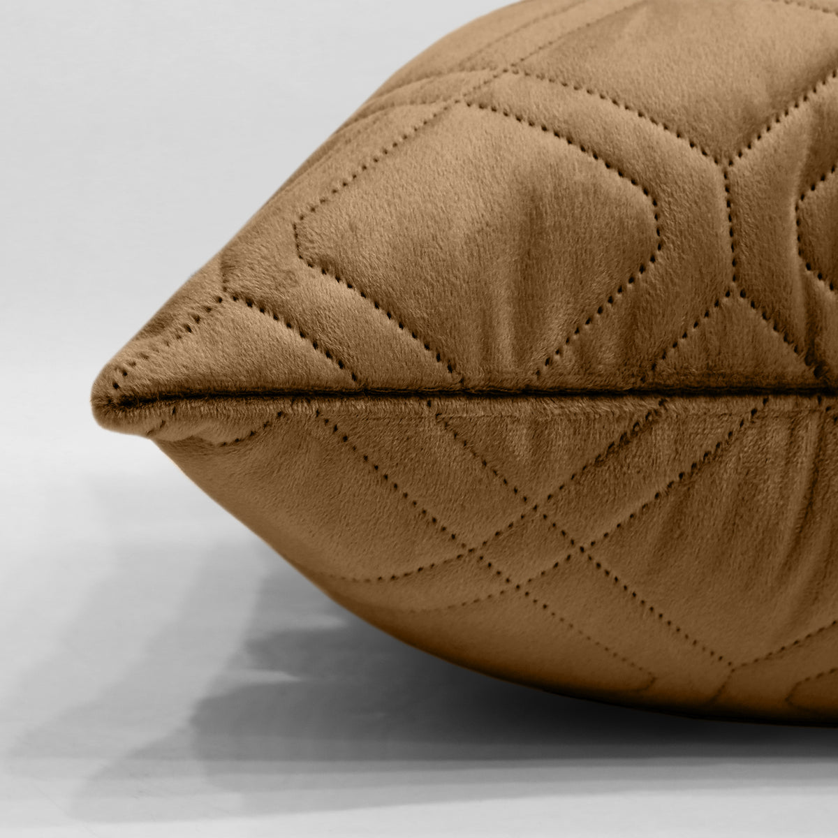 Soft Velvet Cushion Cover with Diamond Pattern – Pack Of 2