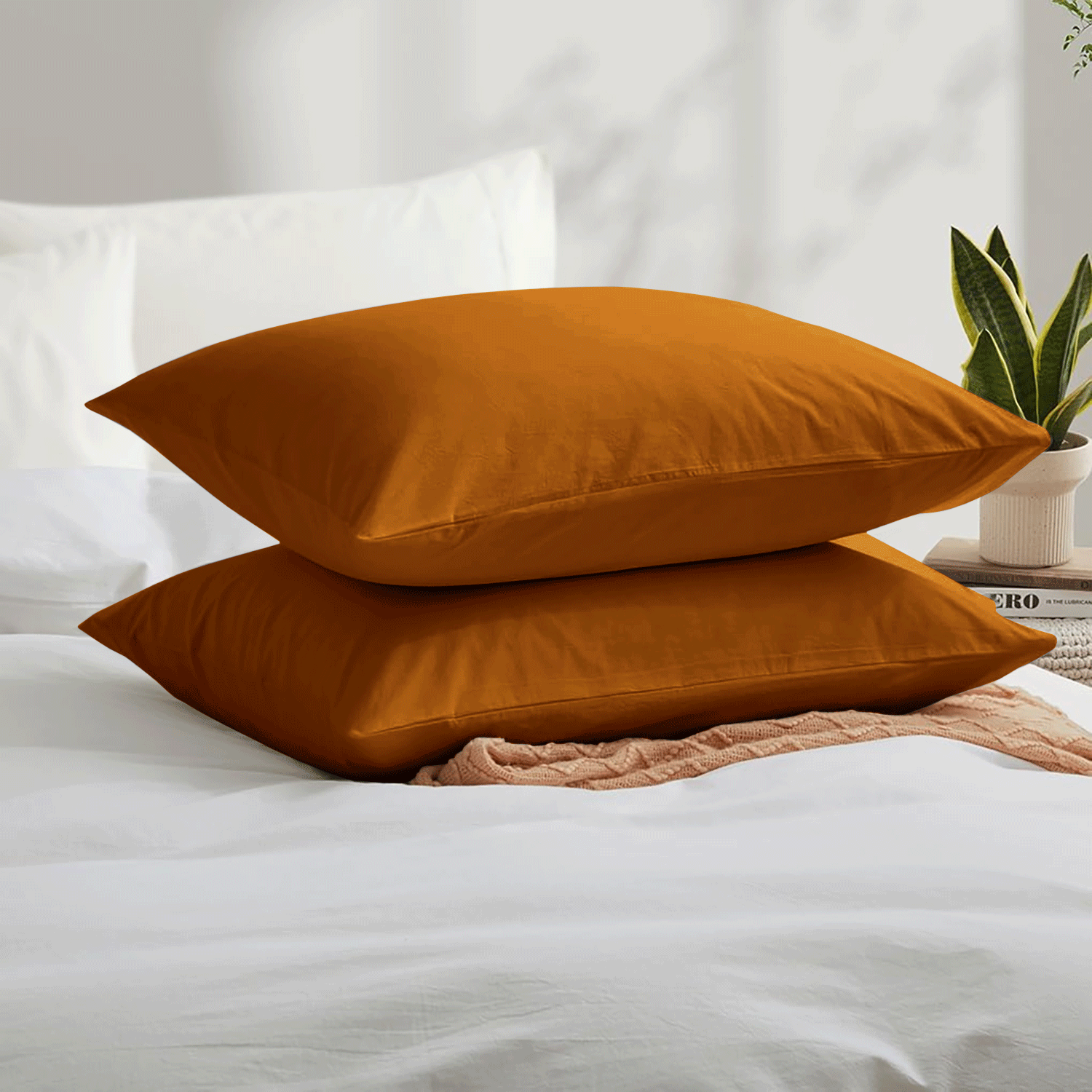 Plain Microfiber Pillow Cases