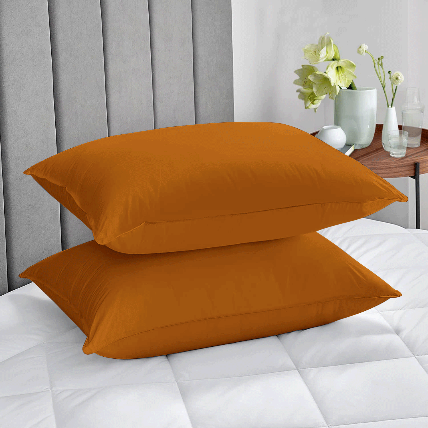 Plain Microfiber Pillow Cases