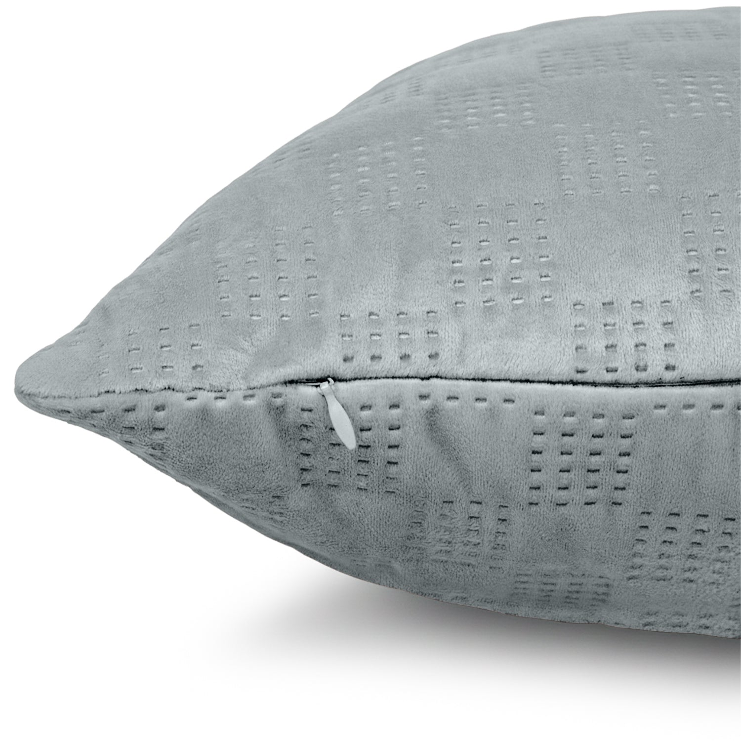 Checked Pattern Velvet Cushion Covers – Pack Of 2