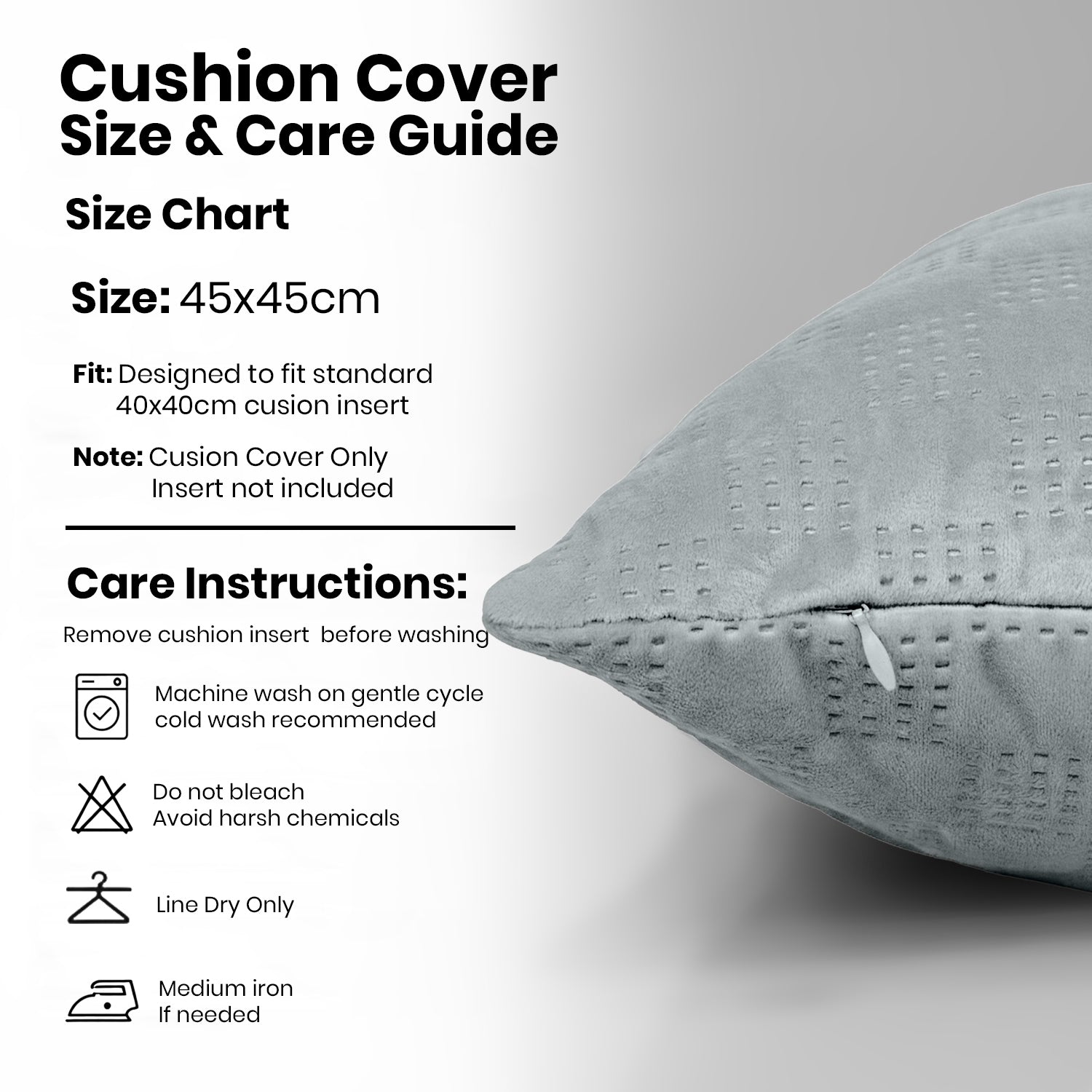 Checked Pattern Velvet Cushion Covers – Pack Of 2