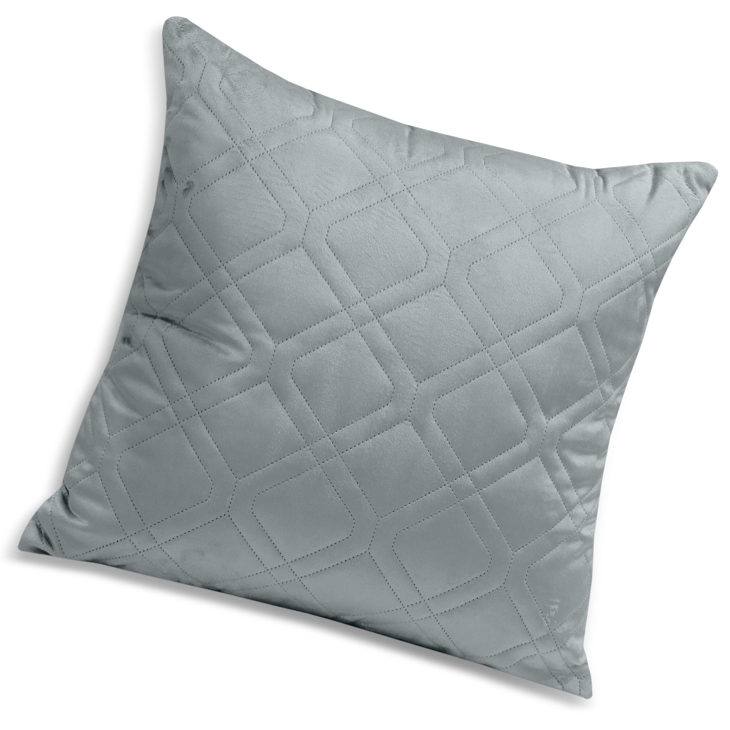 Soft Velvet Cushion Cover with Diamond Pattern – Pack Of 2