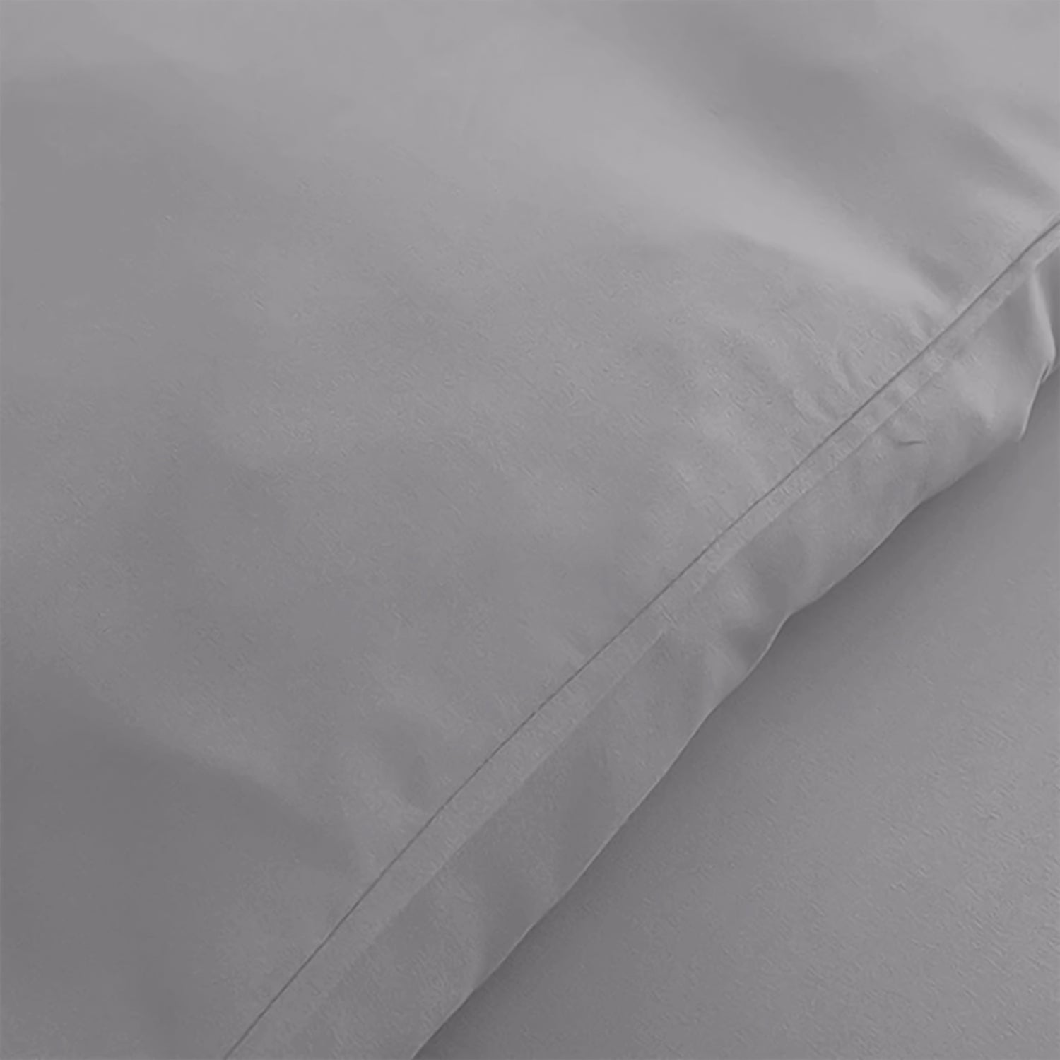 Plain Duvet Cover with Pillowcase Set
