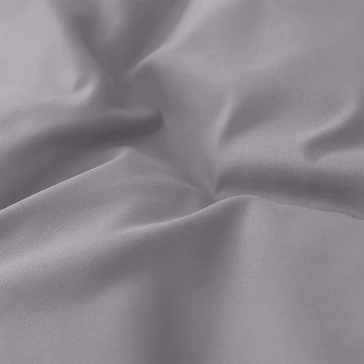 Plain Duvet Cover with Pillowcase Set