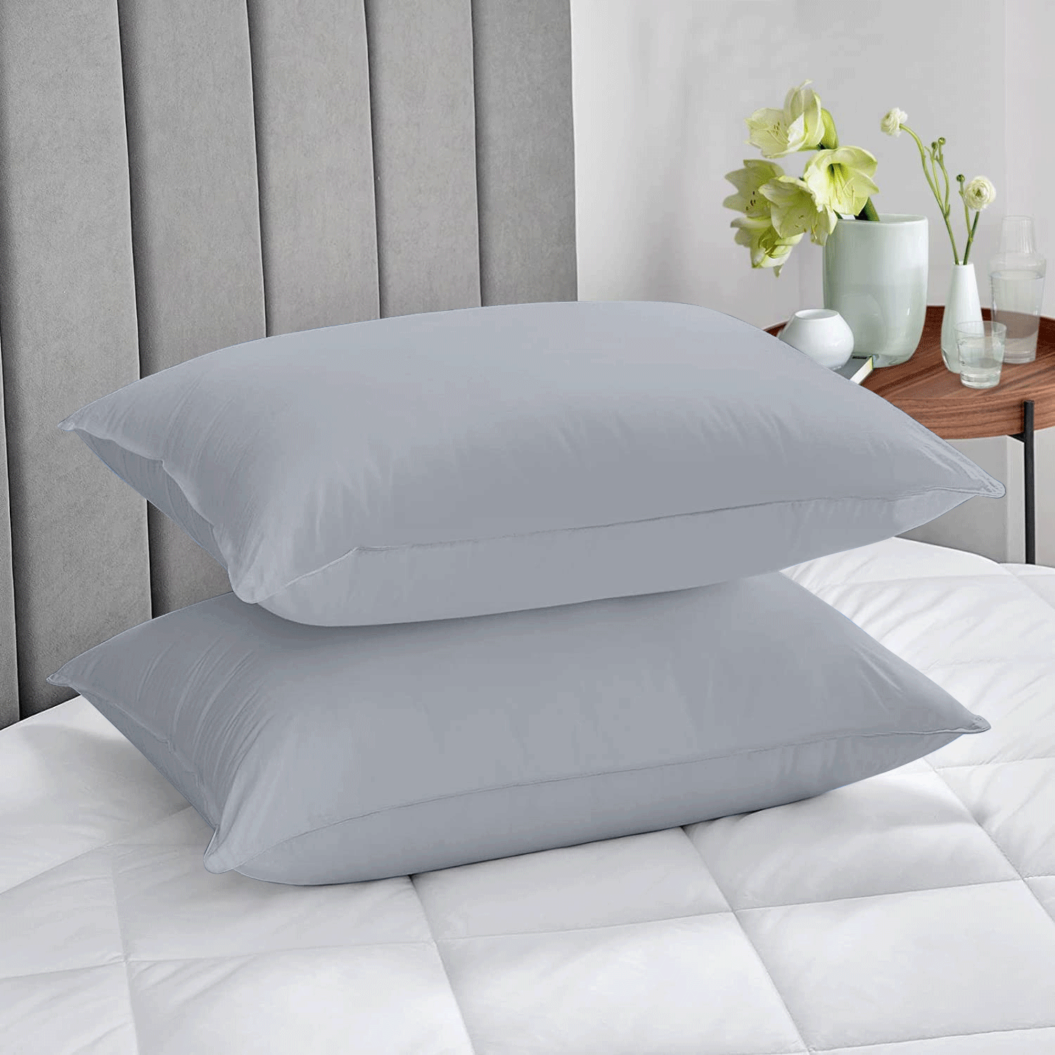 Plain Microfiber Pillow Cases