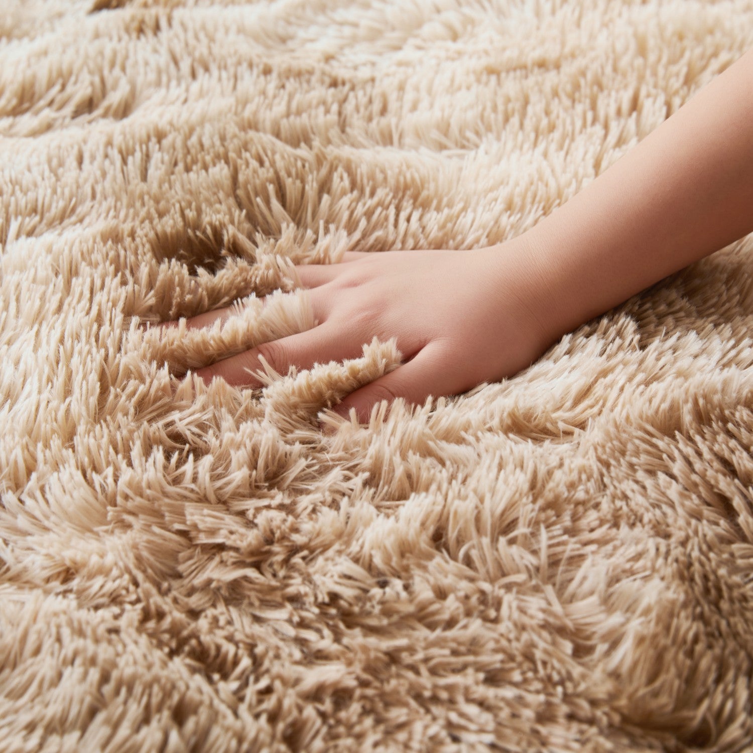 Faux Fur Soft Fluffy Tie Dye Shaggy Rugs