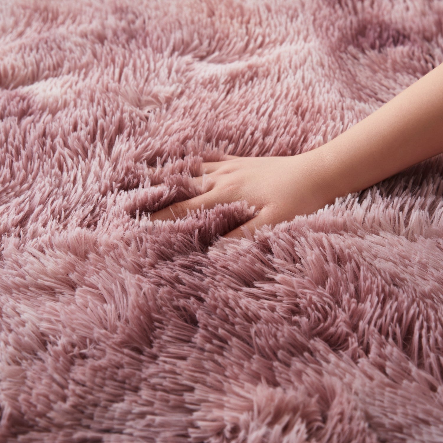 Faux Fur Soft Fluffy Tie Dye Shaggy Rugs