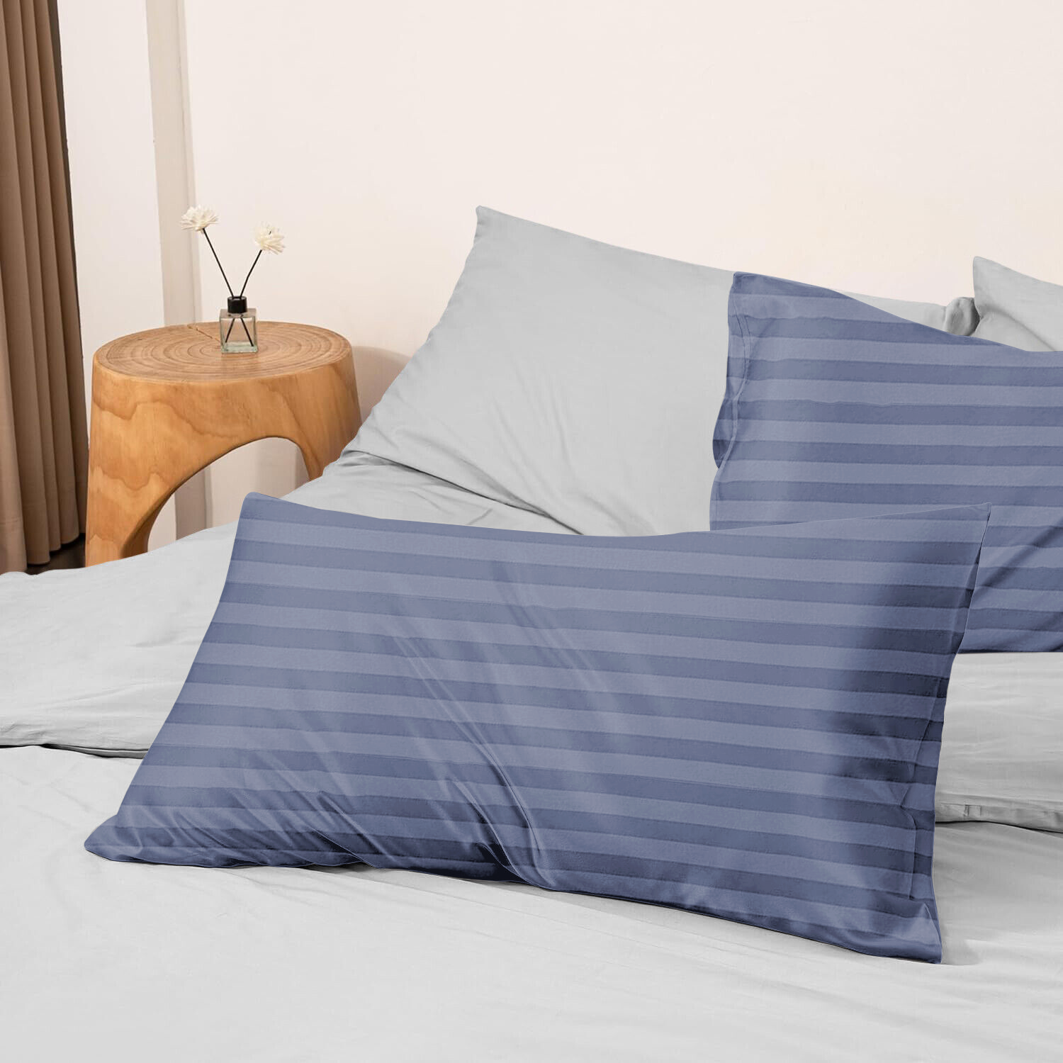 Stripe Pillowcases Pair