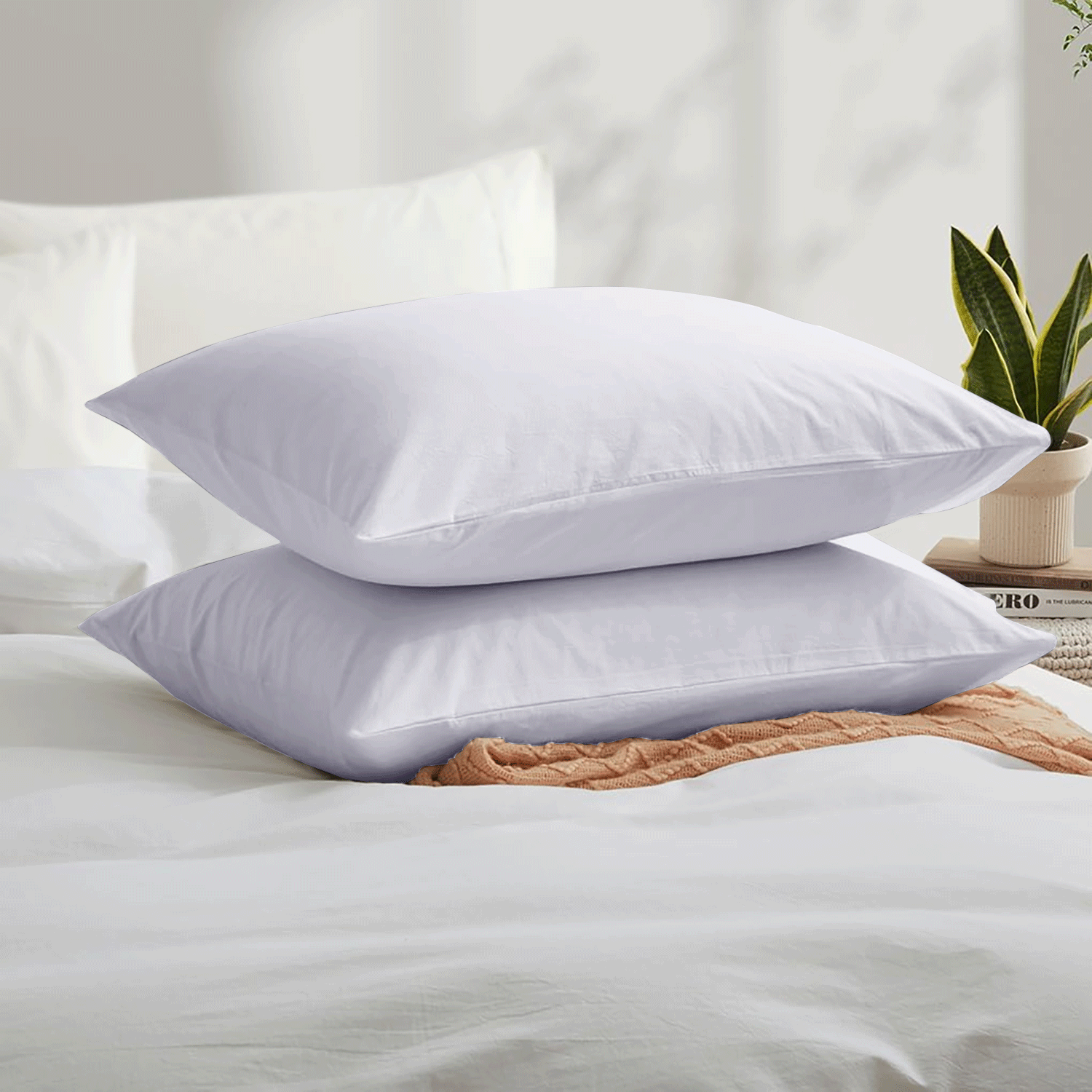 Plain Microfiber Pillow Cases