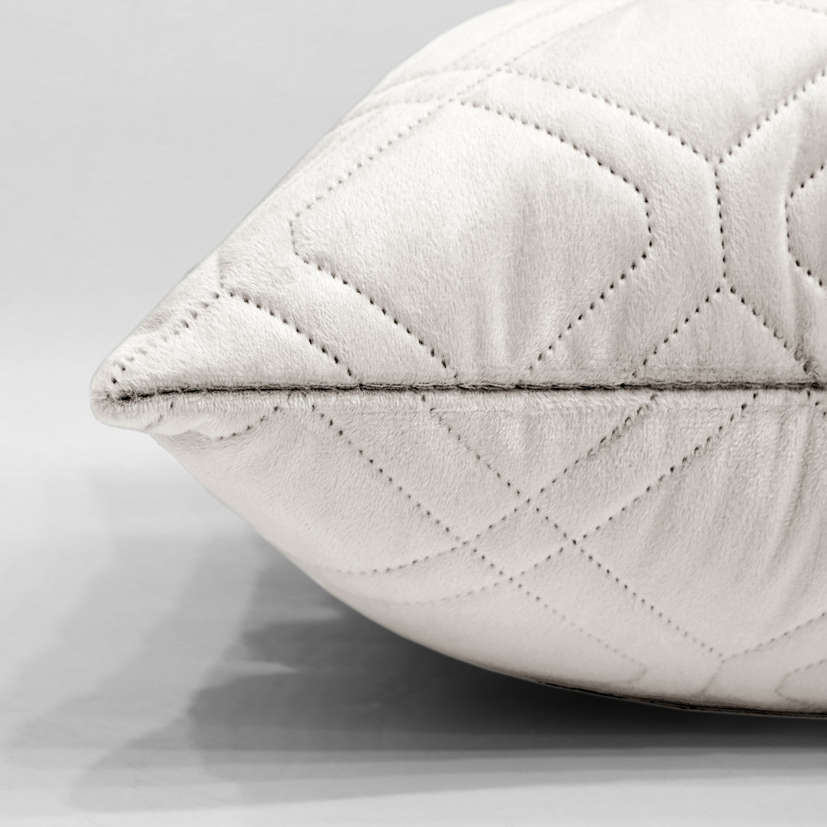 Soft Velvet Cushion Cover with Diamond Pattern – Pack Of 2