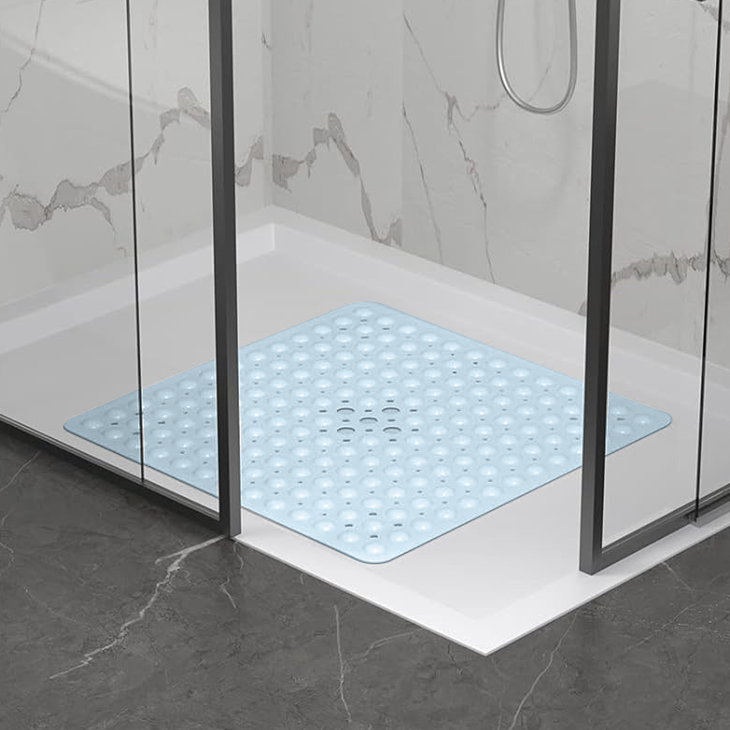 Bathroom Shower Mat White