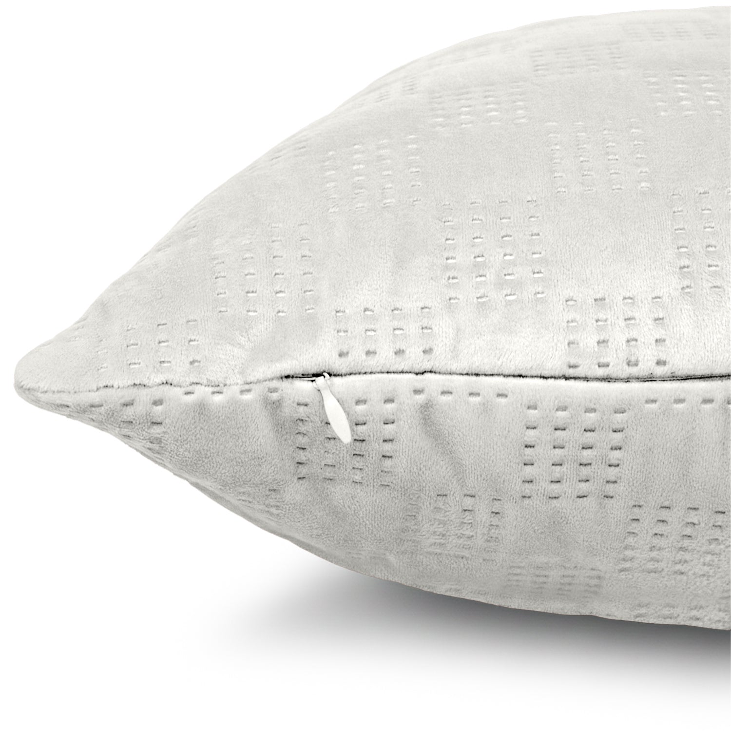 Checked Pattern Velvet Cushion Covers – Pack Of 2