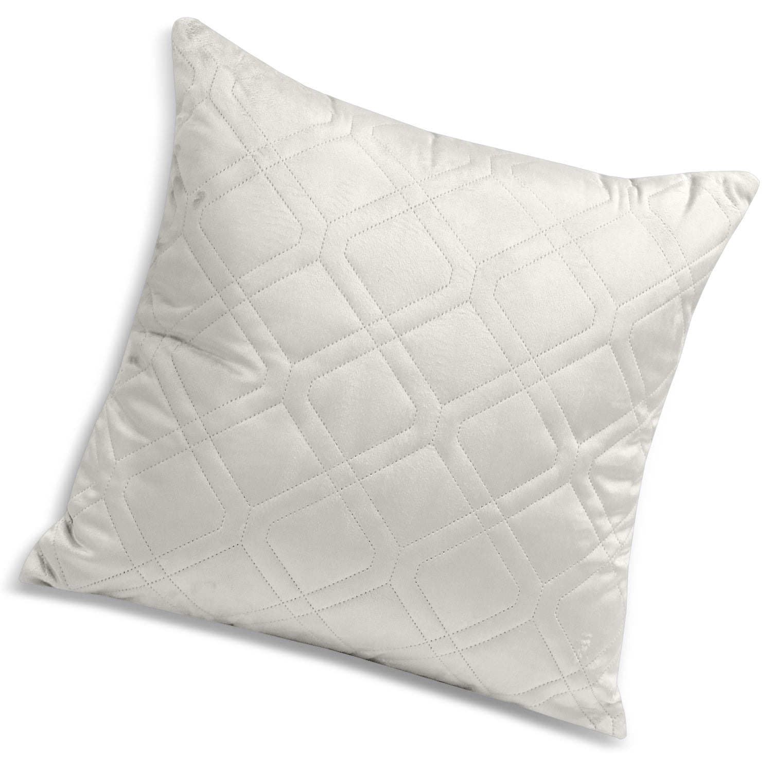 Soft Velvet Cushion Cover with Diamond Pattern – Pack Of 2