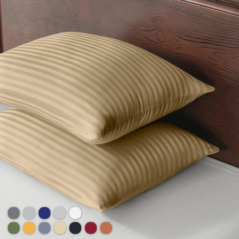 Stripe Pillowcases Pair